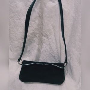 Small Black Leather Handbag